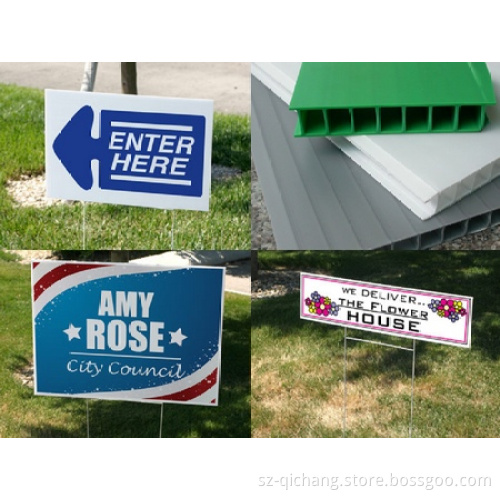 Corrugated Plastic Sheet for Yard Signs